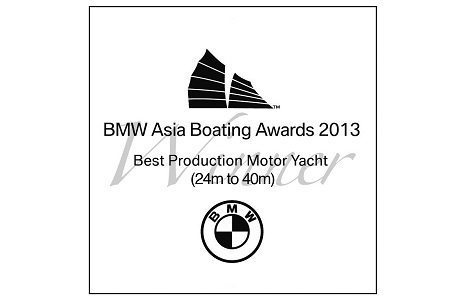 40m Gewinnt Best Production Yacht