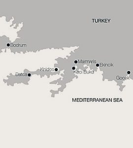 Gocek to Bodrum