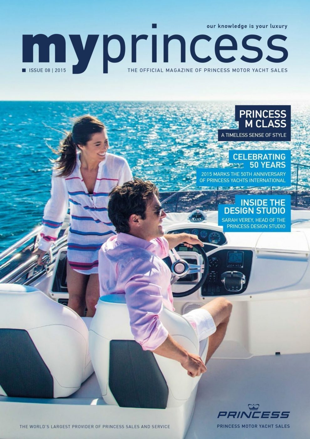 Princess Motor Yacht Sales - My Princess Cover 2015