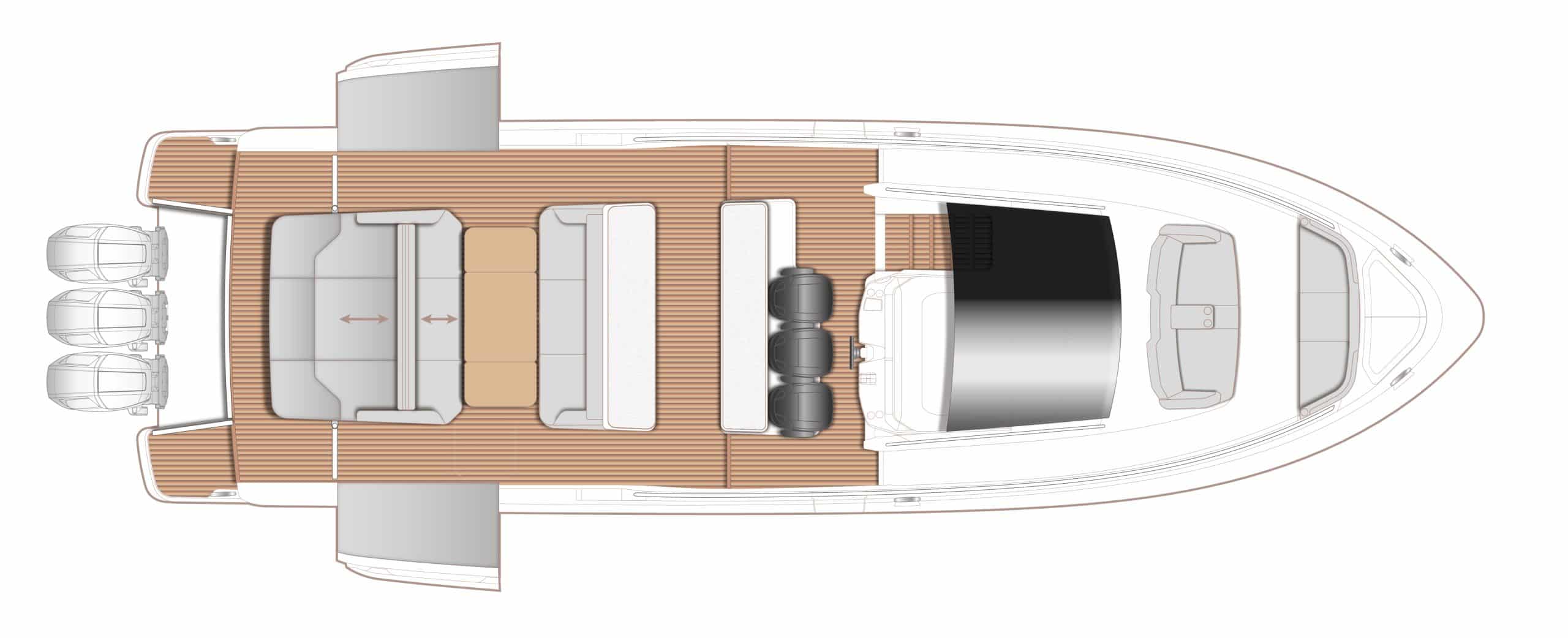 MAIN DECK - OUTBOARD OPTION